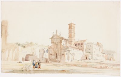 In the Forum, Rome by William Wood Deane